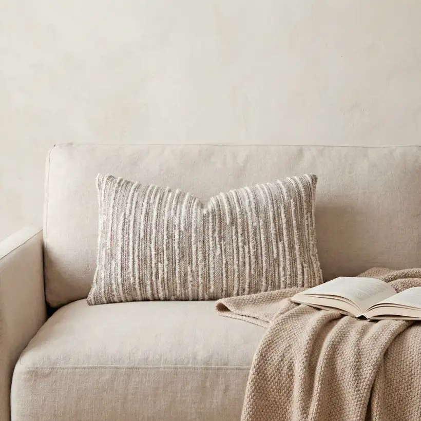 Liora Kırlent Kılıfı 30x50 cm Ekru-Bej - Penelope