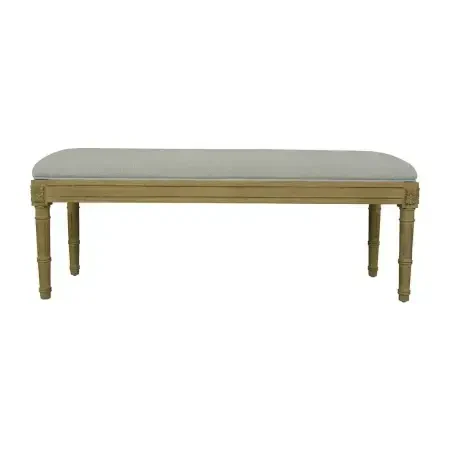 Louvre Bench 120x40x40 cm Gri  - 3