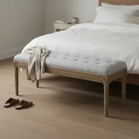 Louvre Bench 120x40x40 cm Gri  - 1