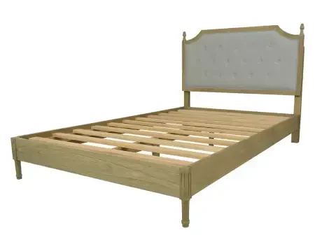 Louvre Karyola 120x200 cm Gri - 5