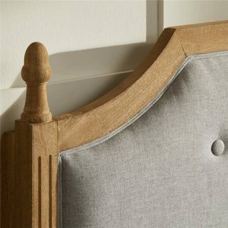 Louvre Karyola 120x200 cm Gri - Penelope (1)