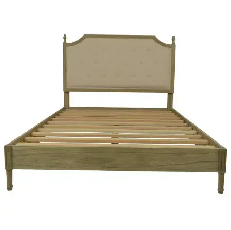 Louvre Karyola 120x200 cm Krem - 4