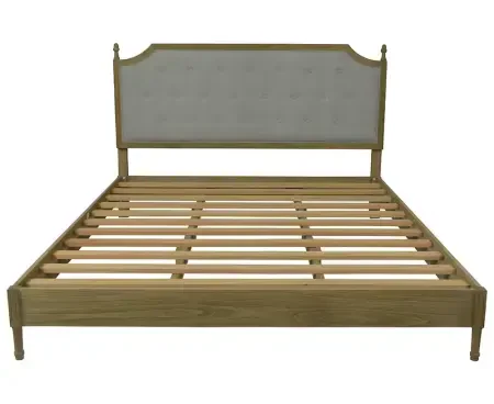 Louvre Karyola 160x200 cm Gri - 4