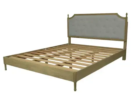 Louvre Karyola 160x200 cm Gri - 5