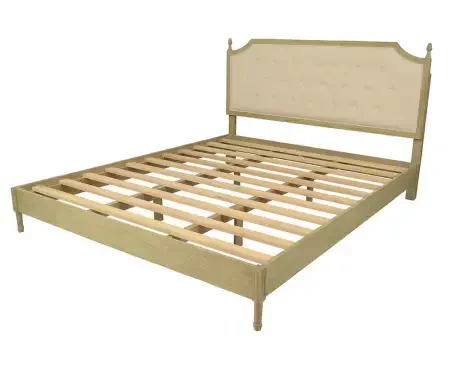 Louvre Karyola 160x200 cm Krem - 5