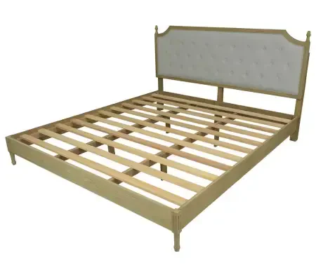 Louvre Karyola 180x200 cm Gri - 5