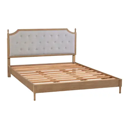 Louvre Karyola 180x200 cm Gri - 8