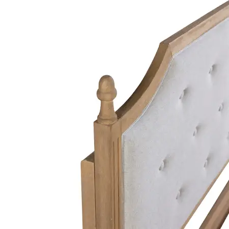 Louvre Karyola 180x200 cm Gri - 7