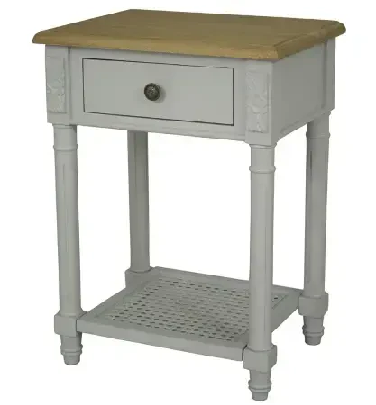 Louvre Komodin 40x30x55 cm Gri - 4