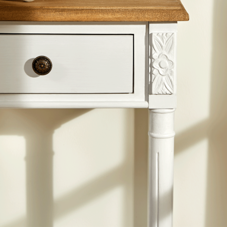 Louvre Komodin 40x30x55 cm Krem - Penelope (1)