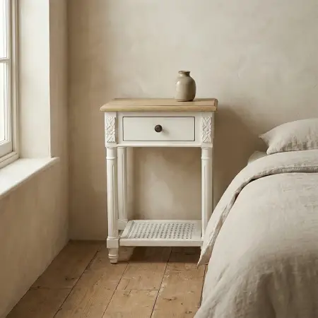 Louvre Komodin 40x30x55 cm Krem - 1