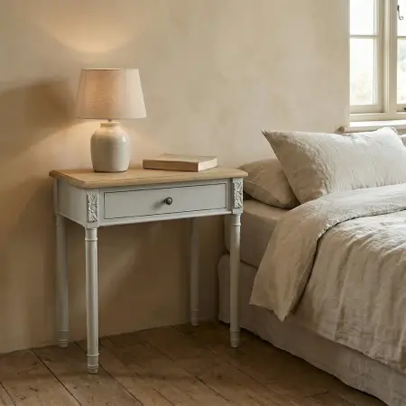 Louvre Komodin 60x40x60 cm Gri - 1