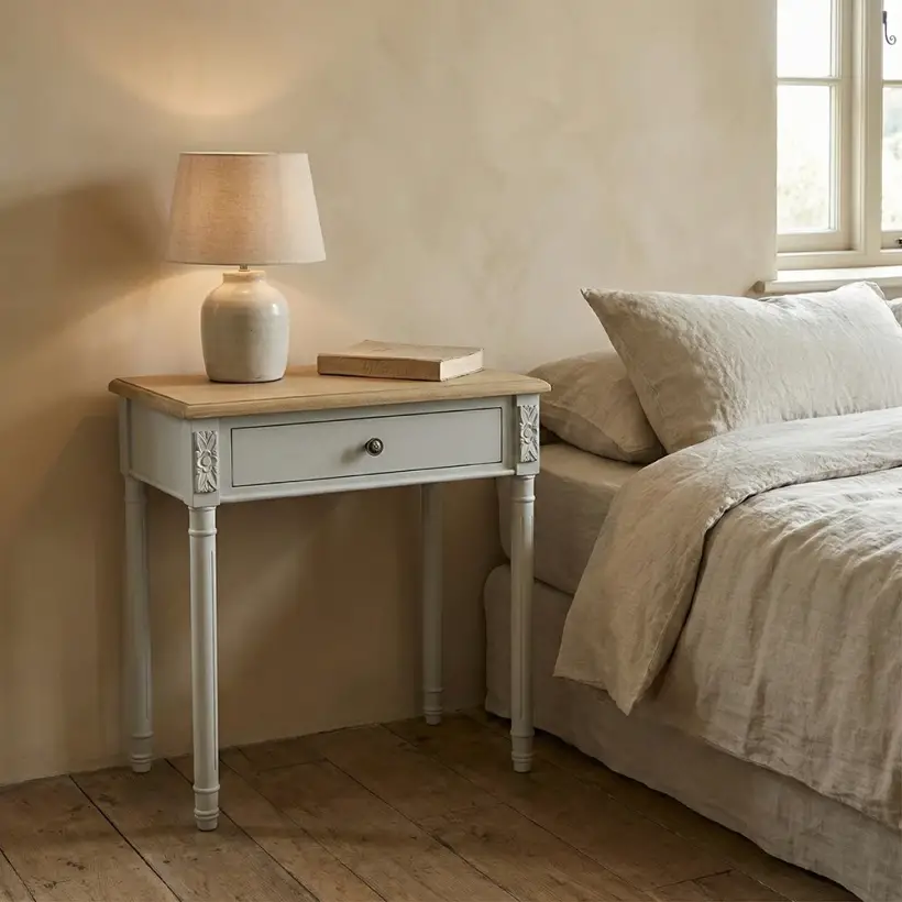 Louvre Komodin 60x40x60 cm Gri - Penelope