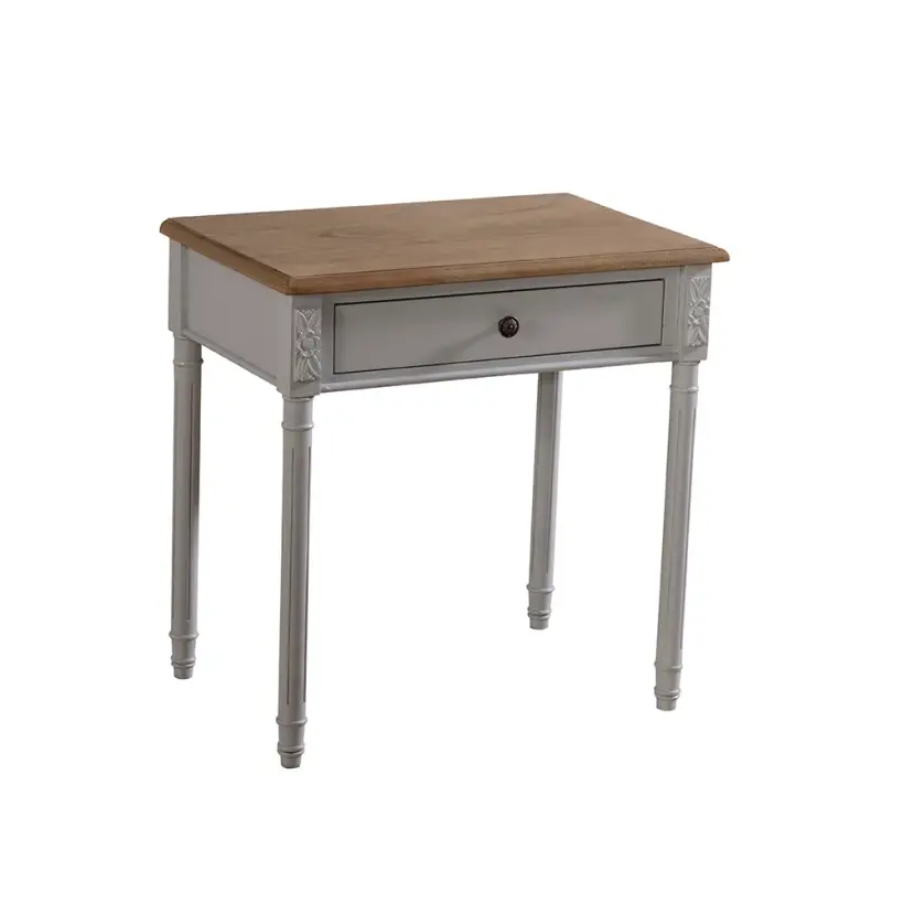 Louvre Komodin 60x40x60 cm Gri - 