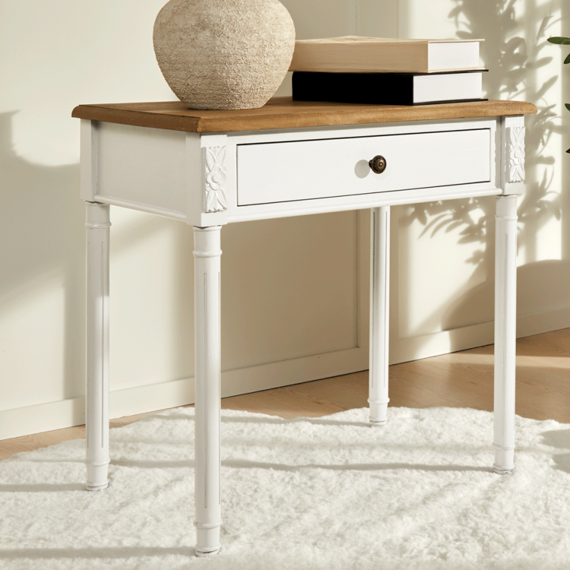 Louvre Komodin 60x40x60 cm Krem - Penelope