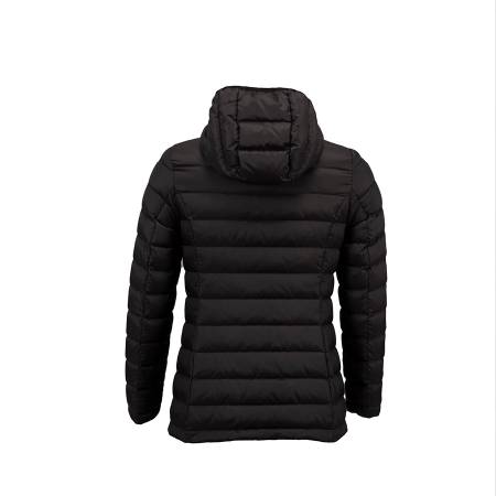 %100 Kaz Tüyü Mont Siyah XXL - Lulu Koleksiyonu - Penelope (1)