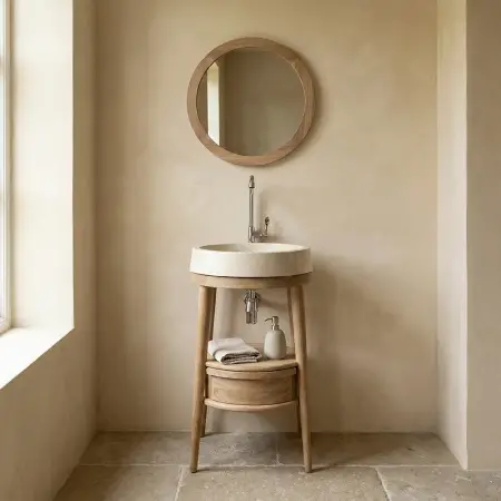 Marmo Banyo Dolabı 45x85 cm - 1