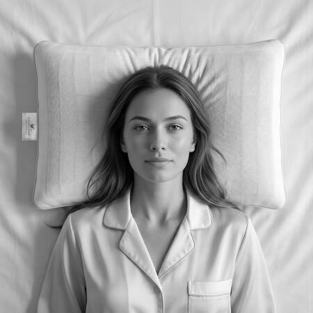 Serin Etkili %100 Viskoelastik Dolgulu Medikal Yastık - Medigel - Penelope