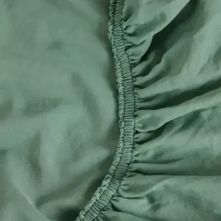 Microfiber Kumaş Tek Kişilik Yeşil Yastık Yorgan Seti - Colors in Comfort - 8