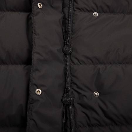 %100 Kaz Tüyü Mont Siyah XXL - Mona Koleksiyonu - 9