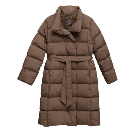 %100 Kaz Tüyü Mont Vizon XXL - Mona Koleksiyonu - 1