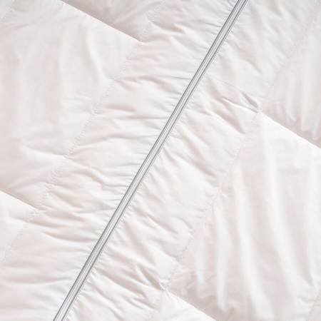 %100 Pamuk Yün Fermuarlı 2'ye Ayrılabilen Topper 200x200 cm - Nature Comfort Serisi - 5