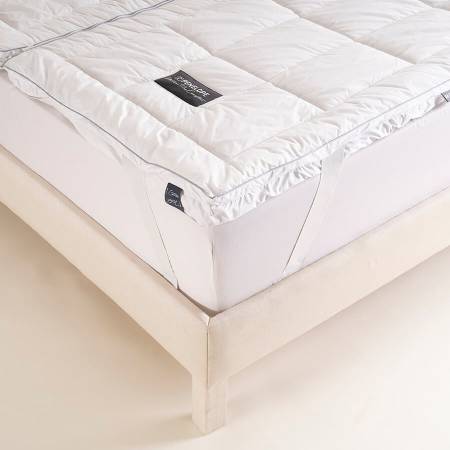 %100 Pamuk Yün 4 Mevsim 2'ye Ayrılabilen Topper 180x200 cm - Nature Pro Comfort Serisi - Penelope