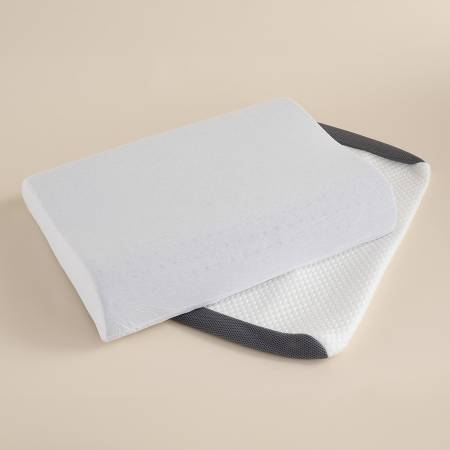 Ortopedik Boyun ve Omuz Destekleyici Hava Kanallı Karbon Yastık - Neck Therapy - 7