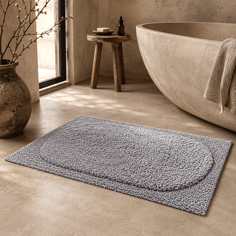 Nira Banyo Paspası Gri - 60x100 cm - 