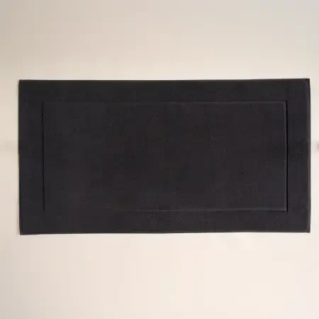 %100 Pamuk Banyo Paspası 60x110 cm Antrasit - Noa Serisi - 1