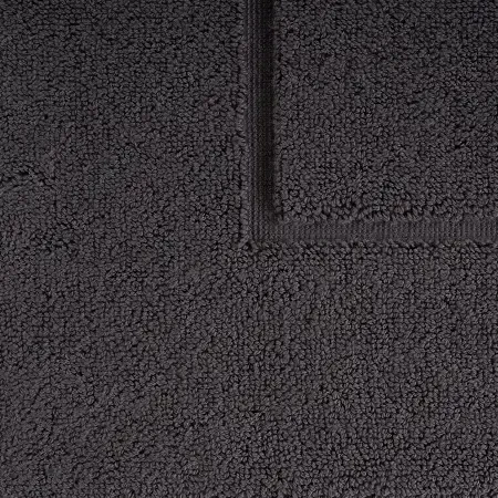 %100 Pamuk Banyo Paspası 60x110 cm Antrasit - Noa Serisi - 6
