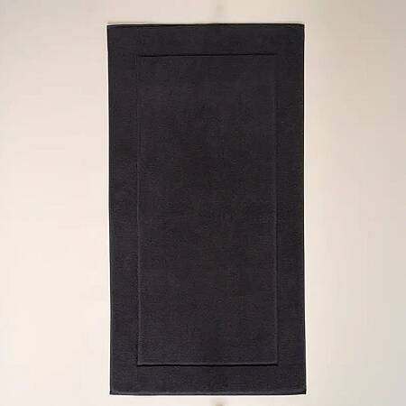 %100 Pamuk Banyo Paspası 60x110 cm Antrasit - Noa Serisi - Penelope