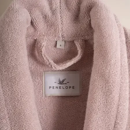 %100 Pamuk Bornoz L Pudra - Noa Serisi - 3