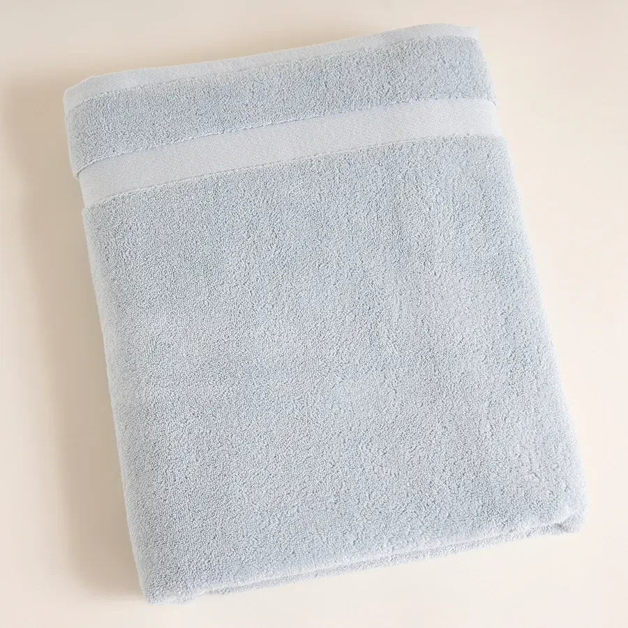 %100 Pamuk Havlu 100x150 cm Mavi - Noa Serisi - Penelope (1)