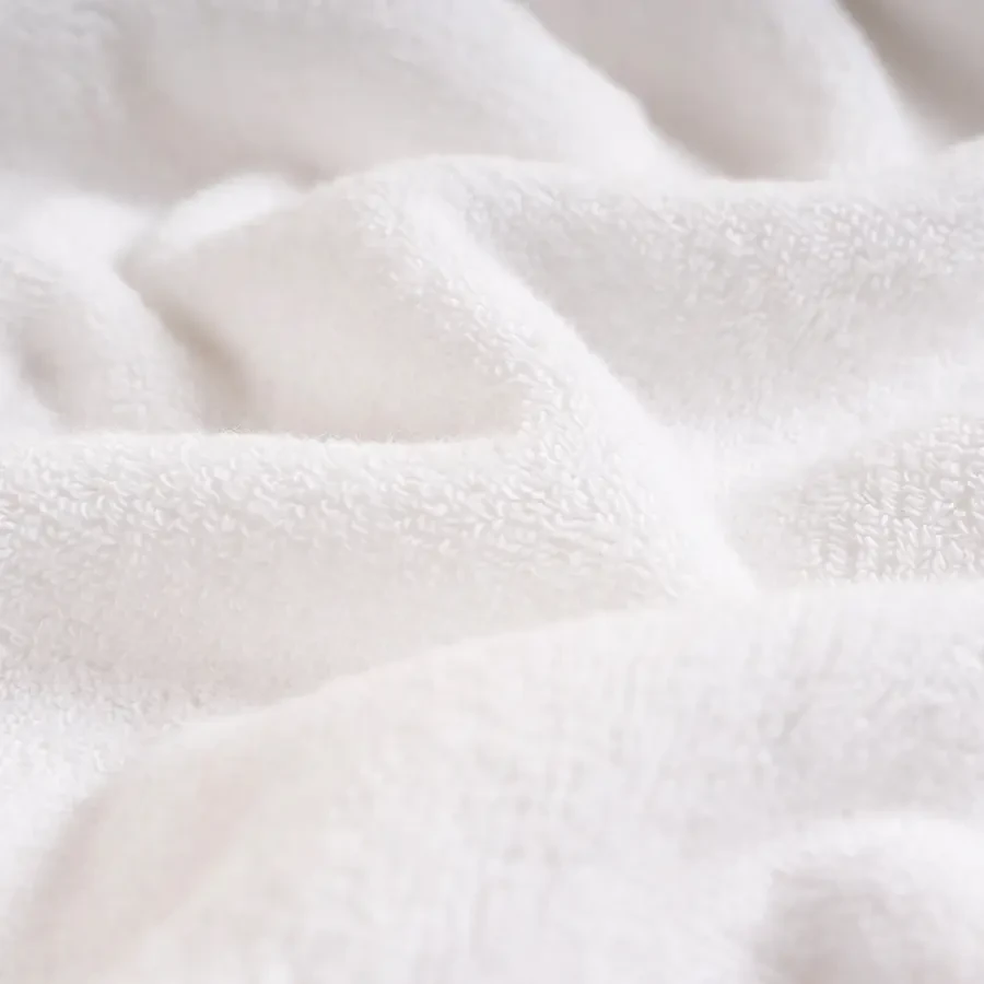 %100 Pamuk Havlu 30x50 cm Beyaz - Noa Serisi - 4