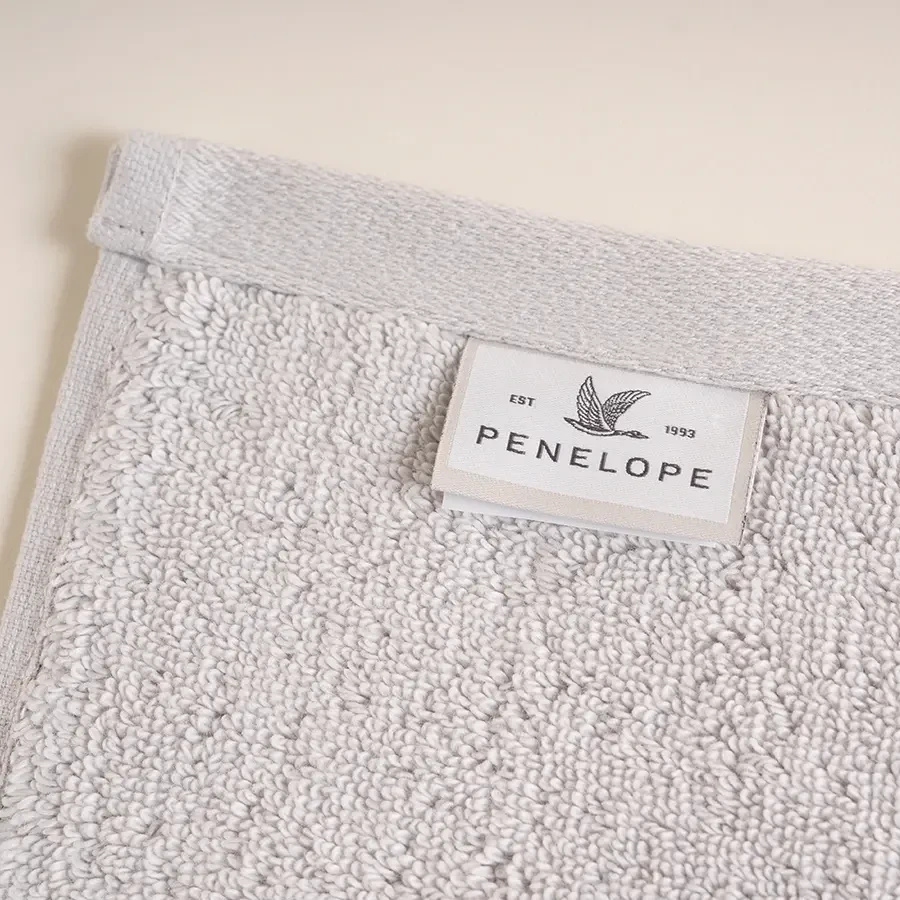 %100 Pamuk Havlu 30x50 cm Gri - Noa Serisi - 5