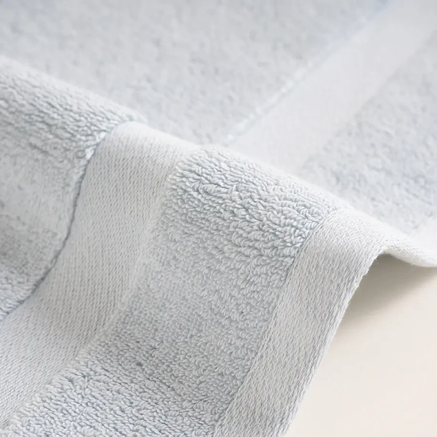 %100 Pamuk Havlu 30x50 cm Mavi - Noa Serisi - 3