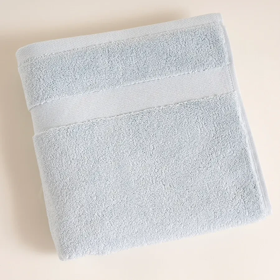 %100 Pamuk Havlu 50x90 cm Mavi - Noa Serisi - Penelope (1)