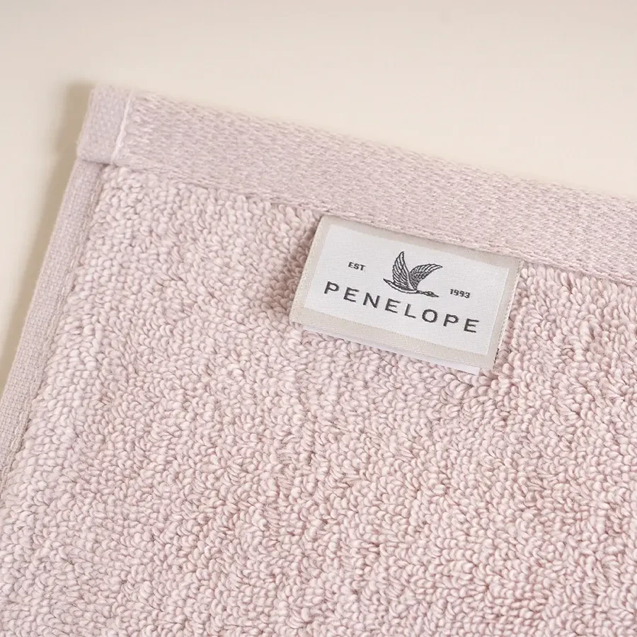 %100 Pamuk Havlu 50x90 cm Pudra - Noa Serisi - 5