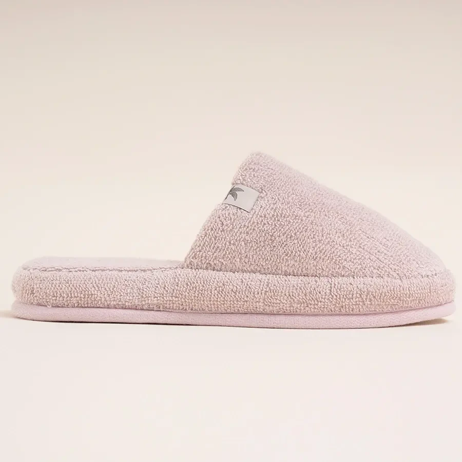 %100 Pamuk Havlu Terlik 36-37 Pudra - Noa Serisi - 3