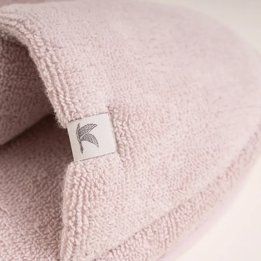 %100 Pamuk Havlu Terlik 40-41 Pudra - Noa Serisi - Penelope (1)