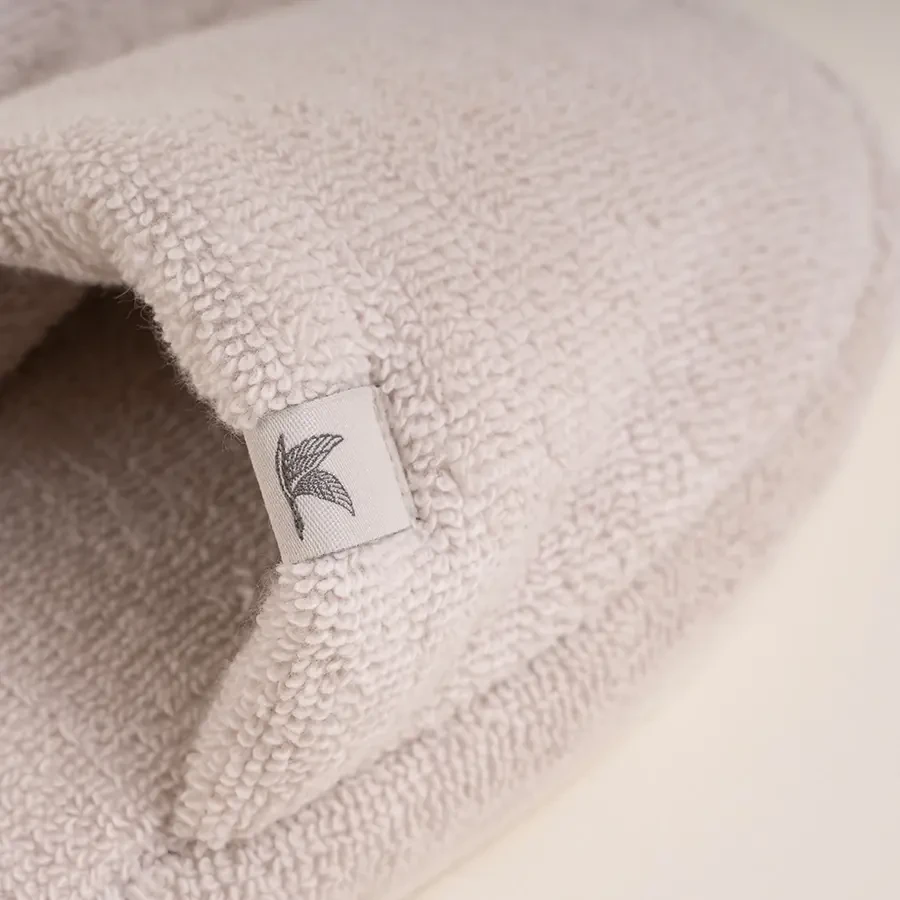 %100 Pamuk Havlu Terlik 40-41 Taş Rengi - Noa Serisi - Penelope (1)