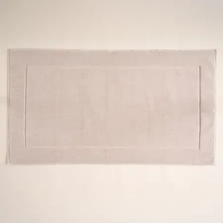 %100 Pamuk Banyo Paspası 60x110 cm Taş Rengi - Noa Serisi - 1