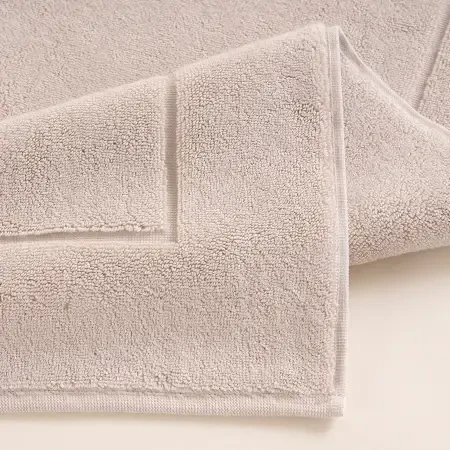 %100 Pamuk Banyo Paspası 60x110 cm Taş Rengi - Noa Serisi - 4