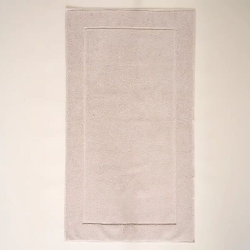 %100 Pamuk Banyo Paspası 60x110 cm Taş Rengi - Noa Serisi - 
