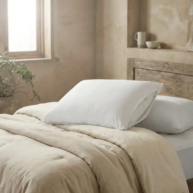 Tüy Geçirmez 2'li Yastık Alezi 50x70 cm - Nomite - Penelope