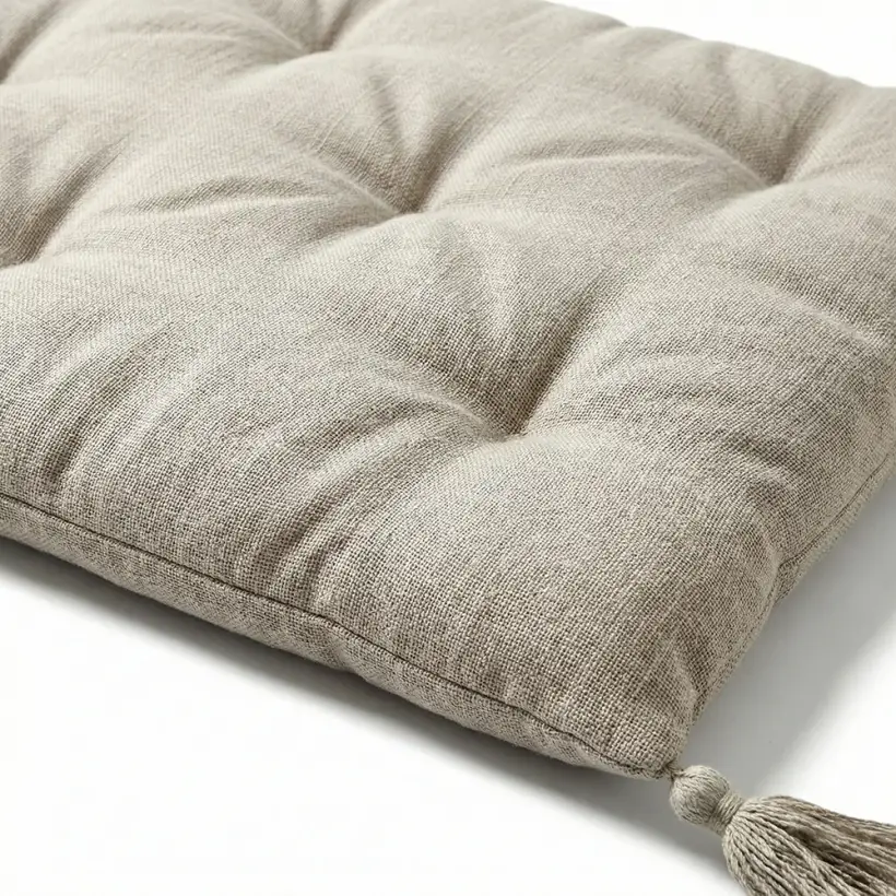Nora Püsküllü Yatak Üzeri Runner 70x220 cm Naturel - 