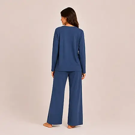 Nuba Kadın Pijama Takımı - Lacivert/L - Penelope (1)