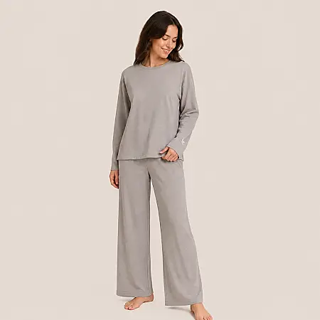Nuba Kadın Pijama Takımı - Taş/M - 1