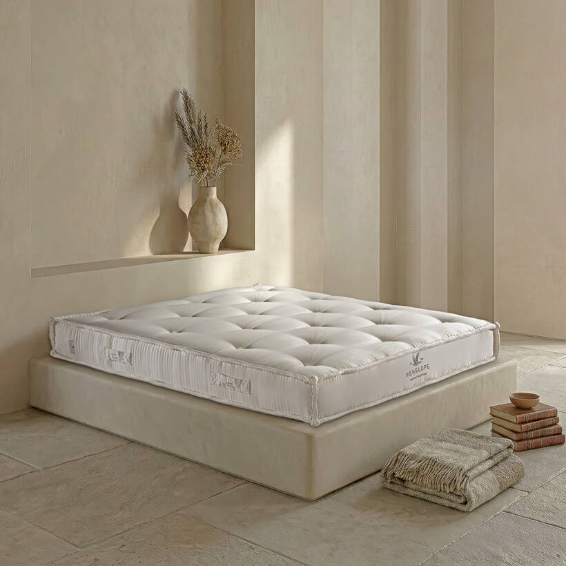 Organik Pamuk, 800 Count Pocket Yay Sistemli, El Yapımı Vegan Yatak 180x200 cm - Penelope